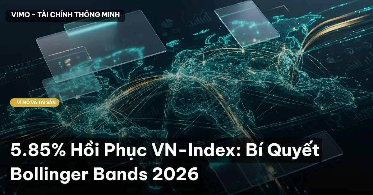 5.85% Hồi Phục VN-Index: Bí Quyết Bollinger Bands 2026