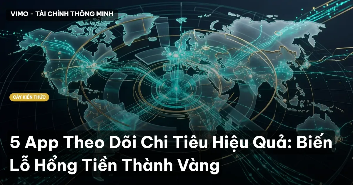 5 App Theo Dõi Chi Tiêu Hiệu Quả: Biến Lỗ Hổng Tiền Thành Vàng