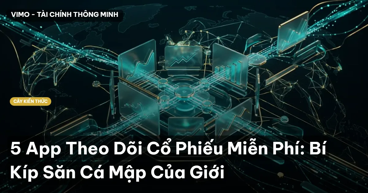 5 App Theo Dõi Cổ Phiếu Miễn Phí: Bí Kíp Săn Cá Mập Của Giới