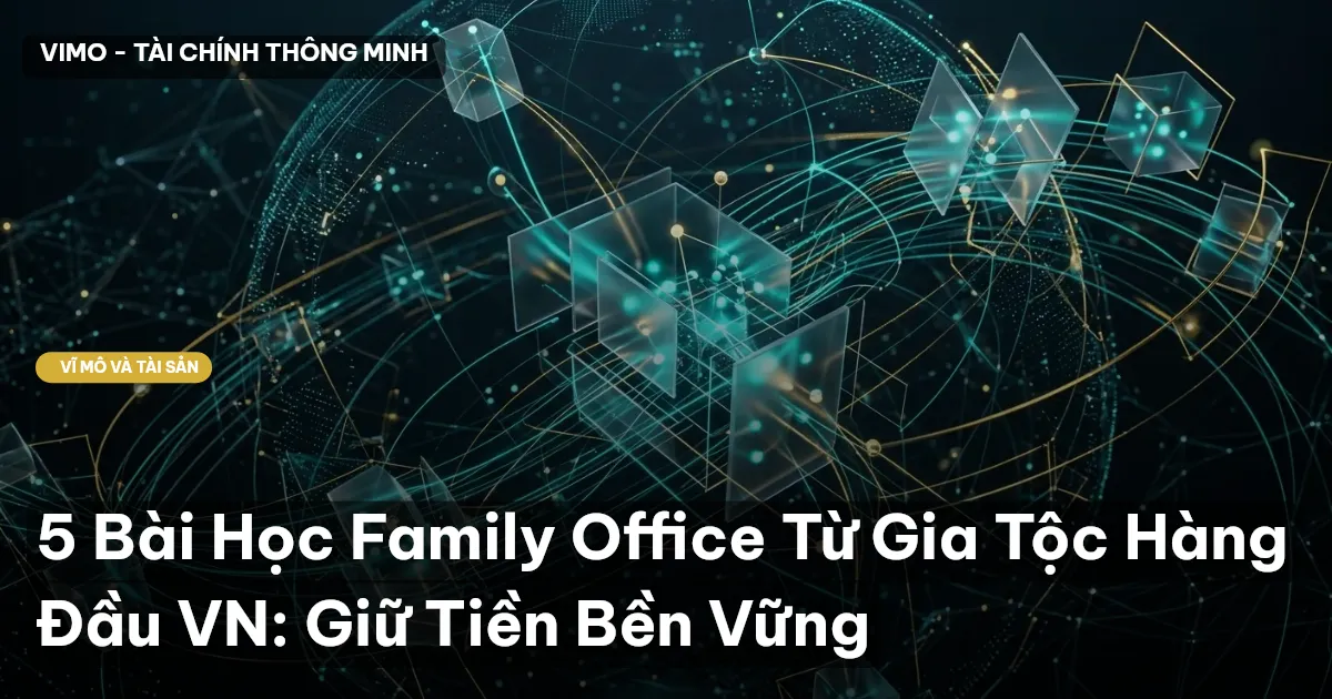 5 Bài Học Family Office Từ Gia Tộc Hàng Đầu VN: Giữ Tiền Bền Vững