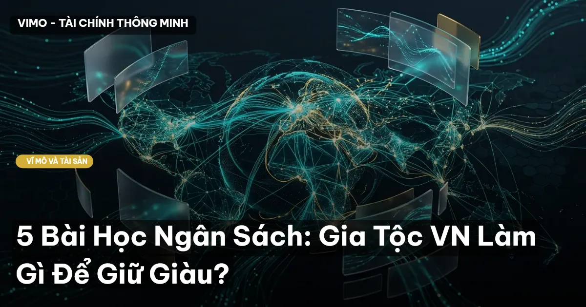 5 Bài Học Ngân Sách: Gia Tộc VN Làm Gì Để Giữ Giàu?