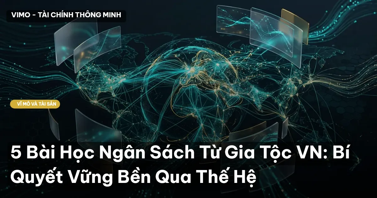 5 Bài Học Ngân Sách Từ Gia Tộc VN: Bí Quyết Vững Bền Qua Thế Hệ