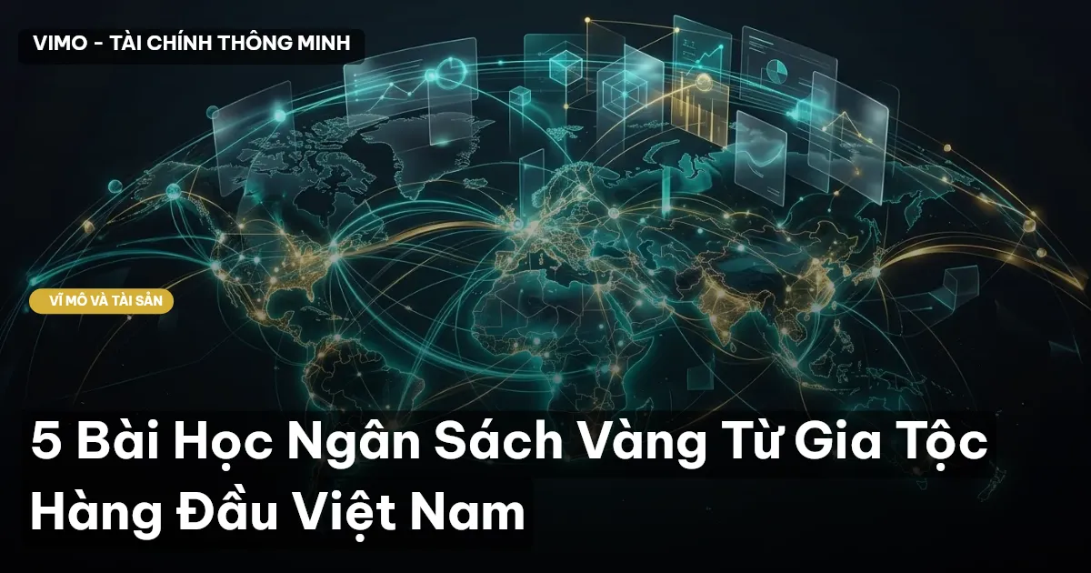 5 Bài Học Ngân Sách Vàng Từ Gia Tộc Hàng Đầu Việt Nam