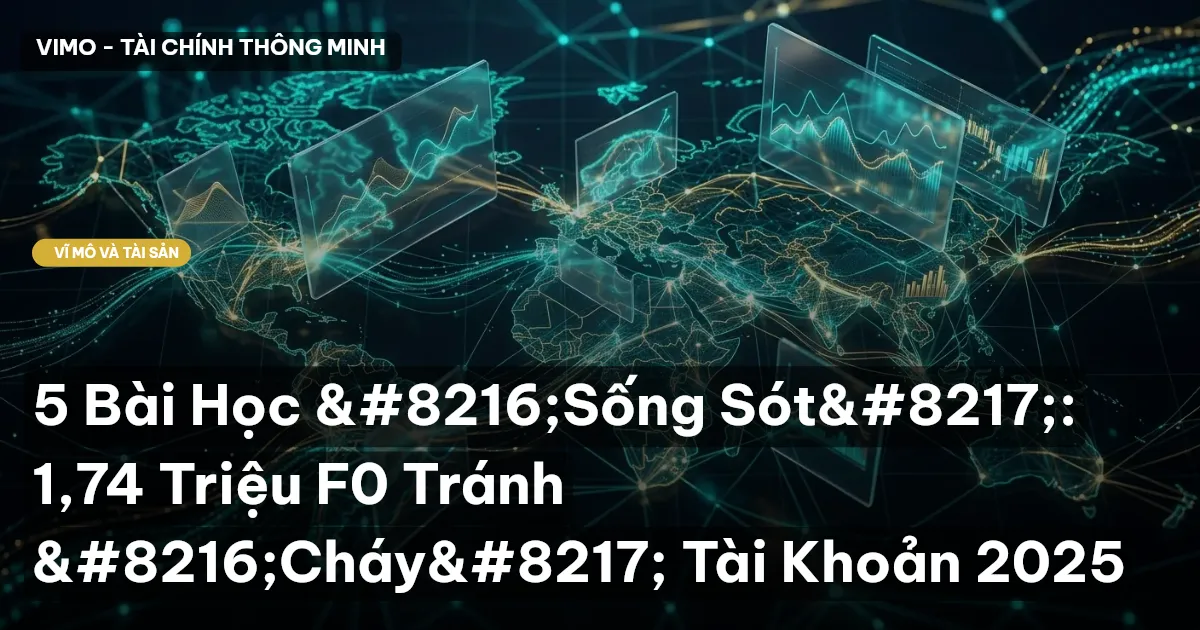 5 Bài Học ‘Sống Sót’: 1,74 Triệu F0 Tránh ‘Cháy’ Tài Khoản 2025