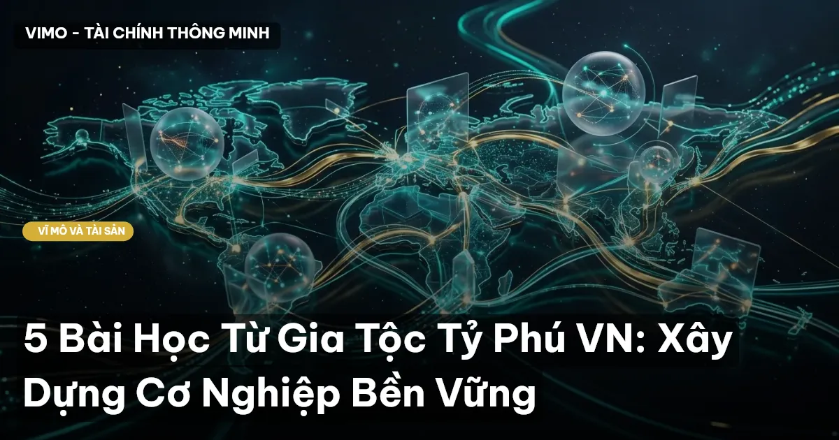 5 Bài Học Từ Gia Tộc Tỷ Phú VN: Xây Dựng Cơ Nghiệp Bền Vững