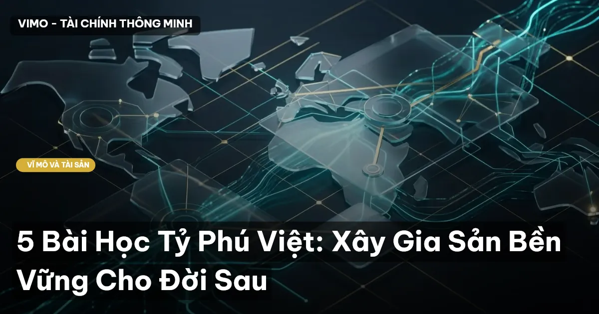 5 Bài Học Tỷ Phú Việt: Xây Gia Sản Bền Vững Cho Đời Sau