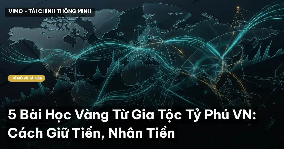 5 Bài Học Vàng Từ Gia Tộc Tỷ Phú VN: Cách Giữ Tiền, Nhân Tiền