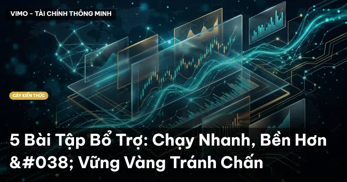 5 Bài Tập Bổ Trợ: Chạy Nhanh, Bền Hơn & Vững Vàng Tránh Chấn
