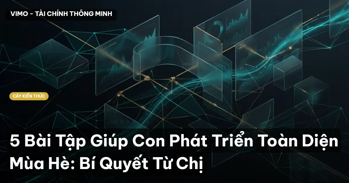 5 Bài Tập Giúp Con Phát Triển Toàn Diện Mùa Hè: Bí Quyết Từ Chị