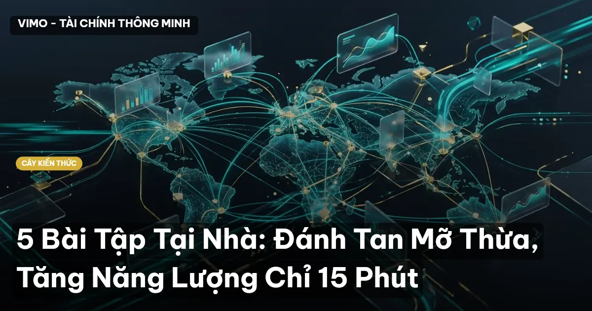5 Bài Tập Tại Nhà: Đánh Tan Mỡ Thừa, Tăng Năng Lượng Chỉ 15 Phút