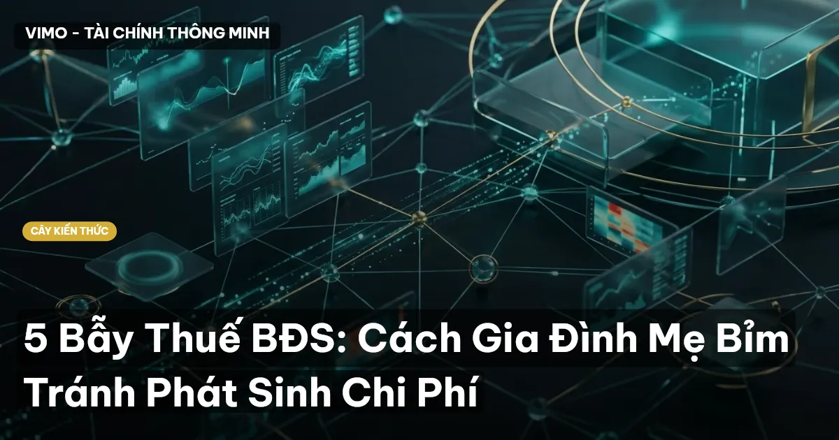 5 Bẫy Thuế BĐS: Cách Gia Đình Mẹ Bỉm Tránh Phát Sinh Chi Phí