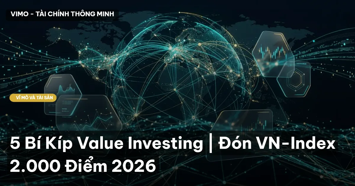 5 Bí Kíp Value Investing | Đón VN-Index 2.000 Điểm 2026