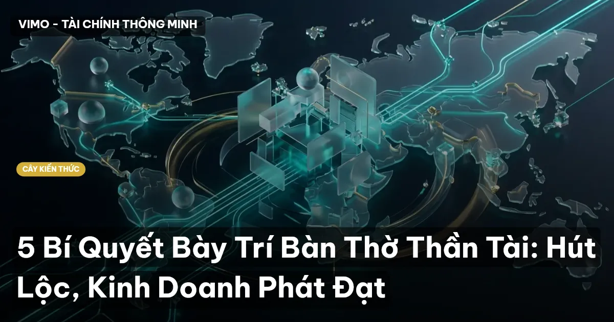 5 Bí Quyết Bày Trí Bàn Thờ Thần Tài: Hút Lộc, Kinh Doanh Phát Đạt