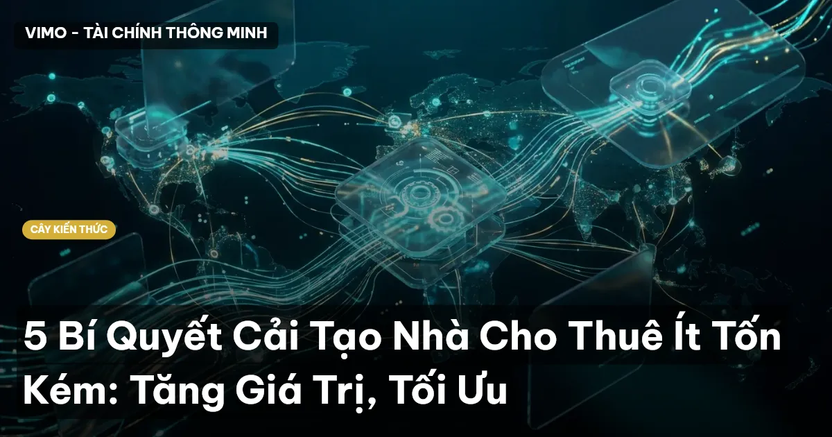 5 Bí Quyết Cải Tạo Nhà Cho Thuê Ít Tốn Kém: Tăng Giá Trị, Tối Ưu