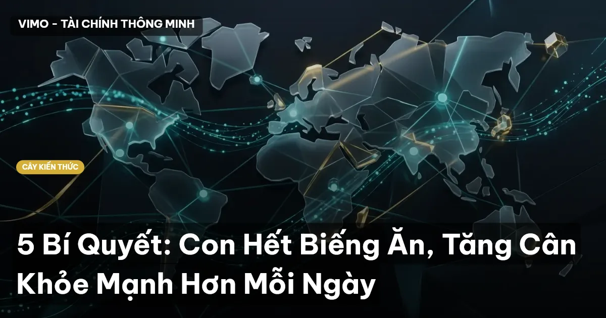 5 Bí Quyết: Con Hết Biếng Ăn, Tăng Cân Khỏe Mạnh Hơn Mỗi Ngày