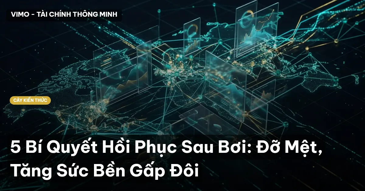 5 Bí Quyết Hồi Phục Sau Bơi: Đỡ Mệt, Tăng Sức Bền Gấp Đôi