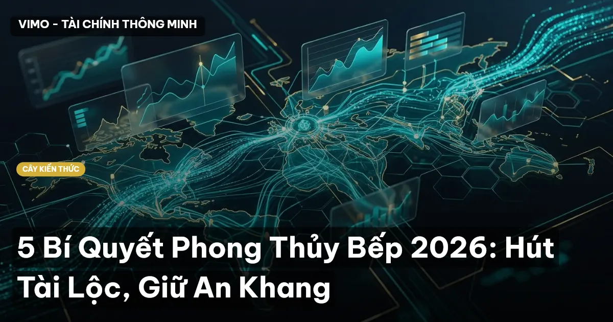 5 Bí Quyết Phong Thủy Bếp 2026: Hút Tài Lộc, Giữ An Khang