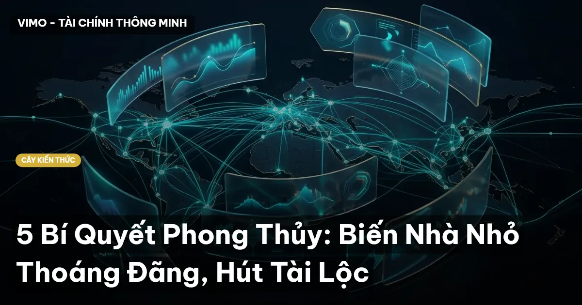 5 Bí Quyết Phong Thủy: Biến Nhà Nhỏ Thoáng Đãng, Hút Tài Lộc