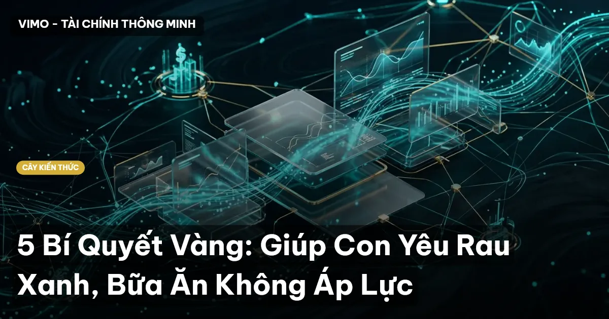 5 Bí Quyết Vàng: Giúp Con Yêu Rau Xanh, Bữa Ăn Không Áp Lực