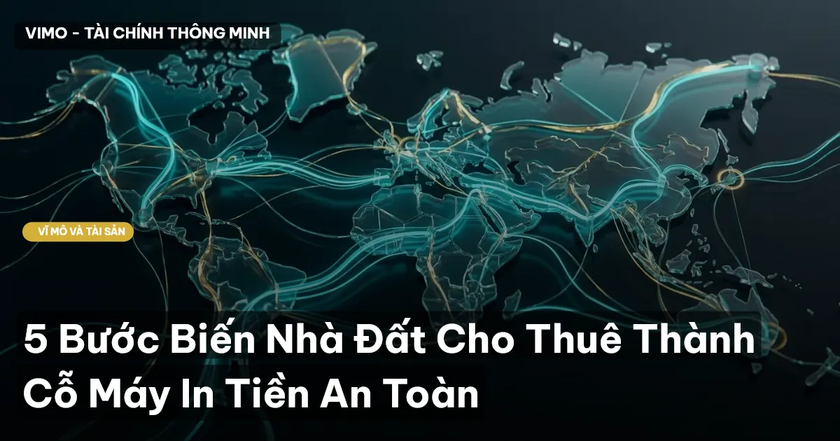 5 Bước Biến Nhà Đất Cho Thuê Thành Cỗ Máy In Tiền An Toàn