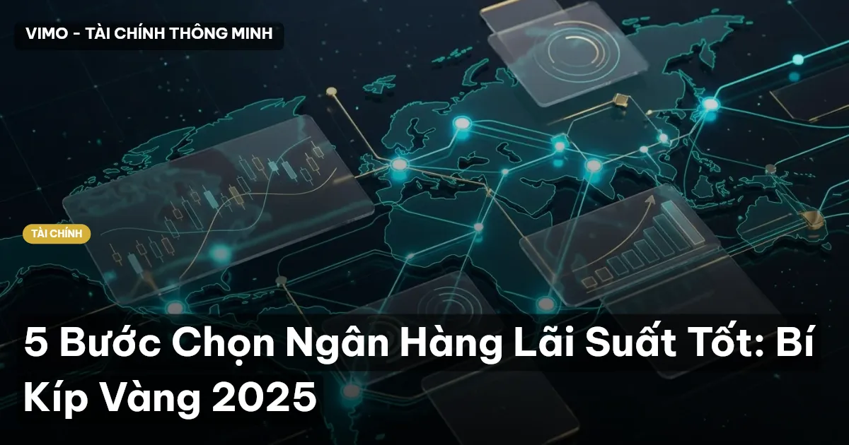 5 Bước Chọn Ngân Hàng Lãi Suất Tốt: Bí Kíp Vàng 2025