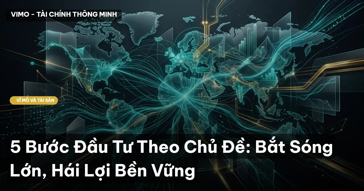 5 Bước Đầu Tư Theo Chủ Đề: Bắt Sóng Lớn, Hái Lợi Bền Vững
