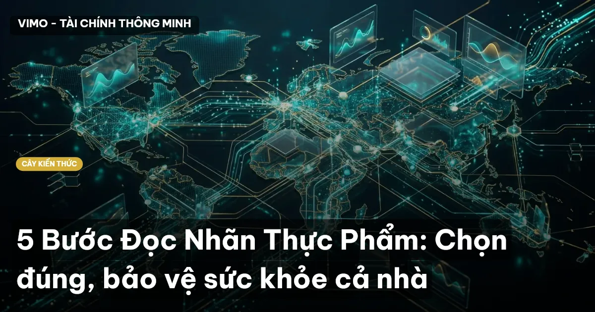 5 Bước Đọc Nhãn Thực Phẩm: Chọn đúng, bảo vệ sức khỏe cả nhà