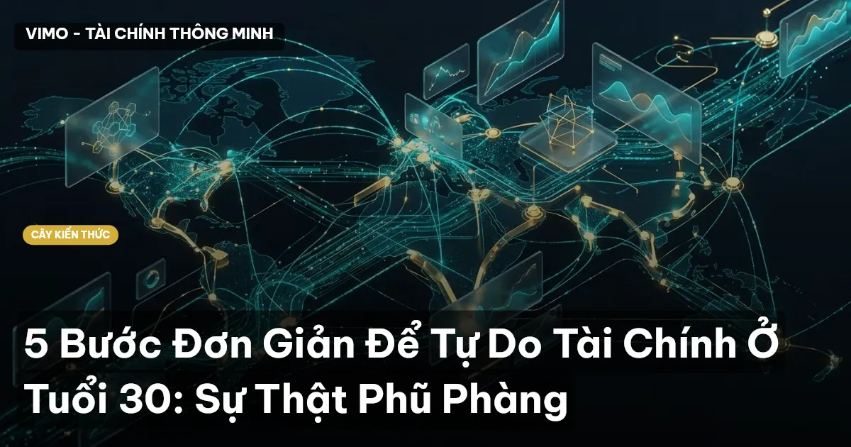 5 Bước Đơn Giản Để Tự Do Tài Chính Ở Tuổi 30: Sự Thật Phũ Phàng