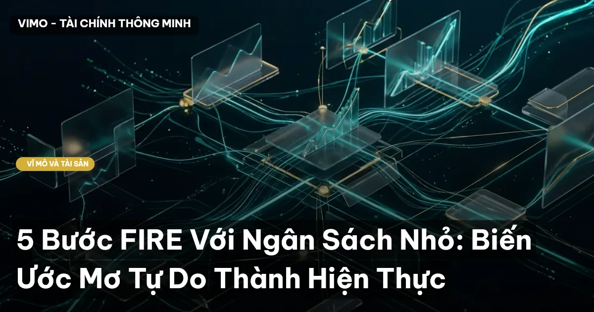 5 Bước FIRE Với Ngân Sách Nhỏ: Biến Ước Mơ Tự Do Thành Hiện Thực