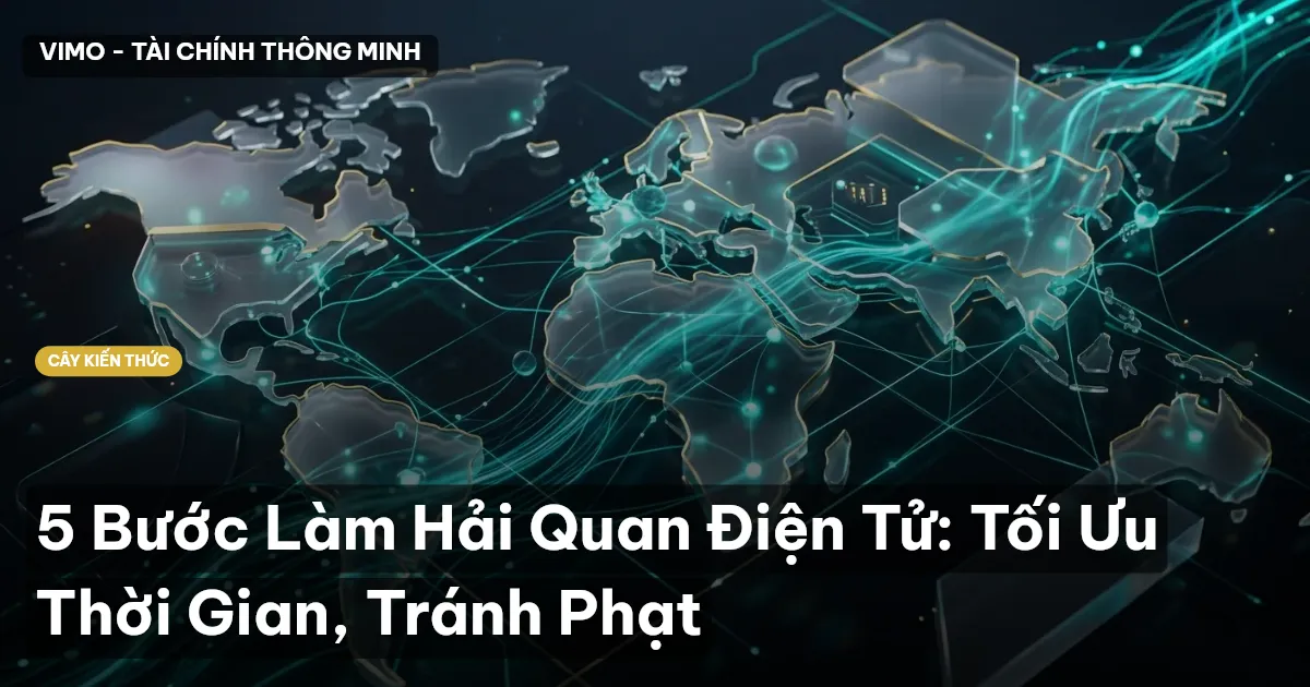5 Bước Làm Hải Quan Điện Tử: Tối Ưu Thời Gian, Tránh Phạt