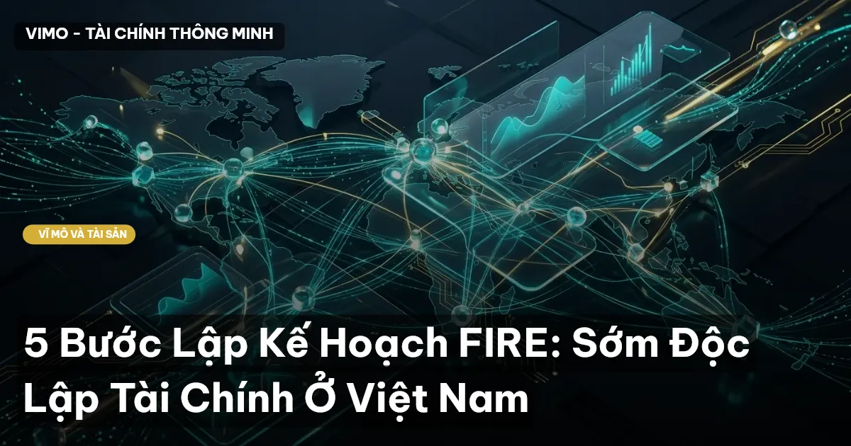 5 Bước Lập Kế Hoạch FIRE: Sớm Độc Lập Tài Chính Ở Việt Nam