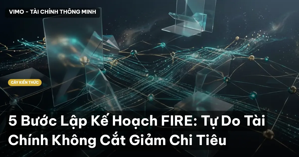 5 Bước Lập Kế Hoạch FIRE: Tự Do Tài Chính Không Cắt Giảm Chi Tiêu