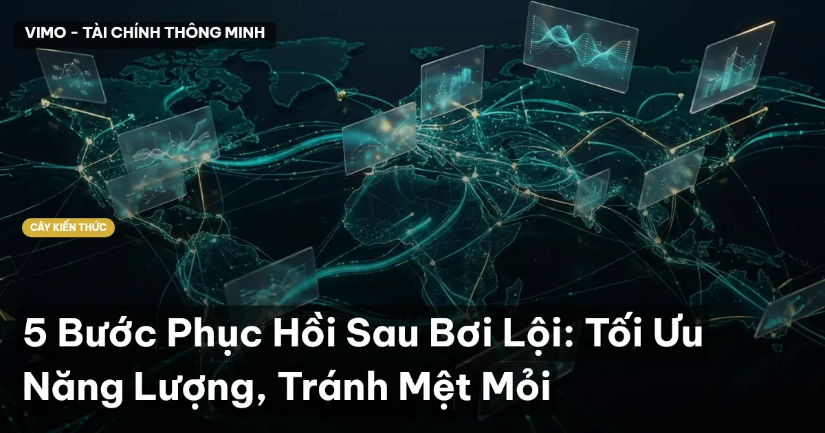 5 Bước Phục Hồi Sau Bơi Lội: Tối Ưu Năng Lượng, Tránh Mệt Mỏi