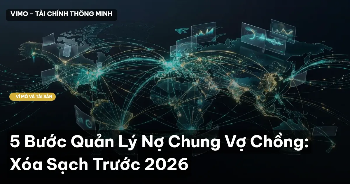 5 Bước Quản Lý Nợ Chung Vợ Chồng: Xóa Sạch Trước 2026