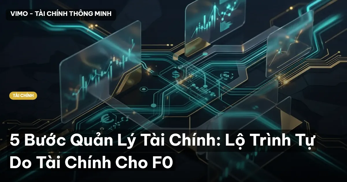 5 Bước Quản Lý Tài Chính: Lộ Trình Tự Do Tài Chính Cho F0