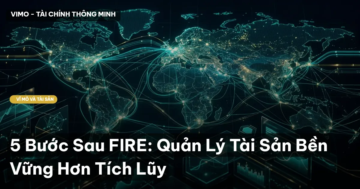 5 Bước Sau FIRE: Quản Lý Tài Sản Bền Vững Hơn Tích Lũy