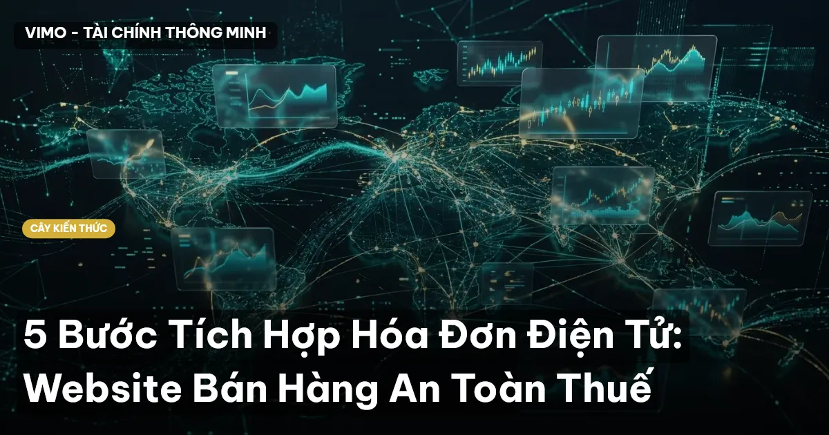 5 Bước Tích Hợp Hóa Đơn Điện Tử: Website Bán Hàng An Toàn Thuế