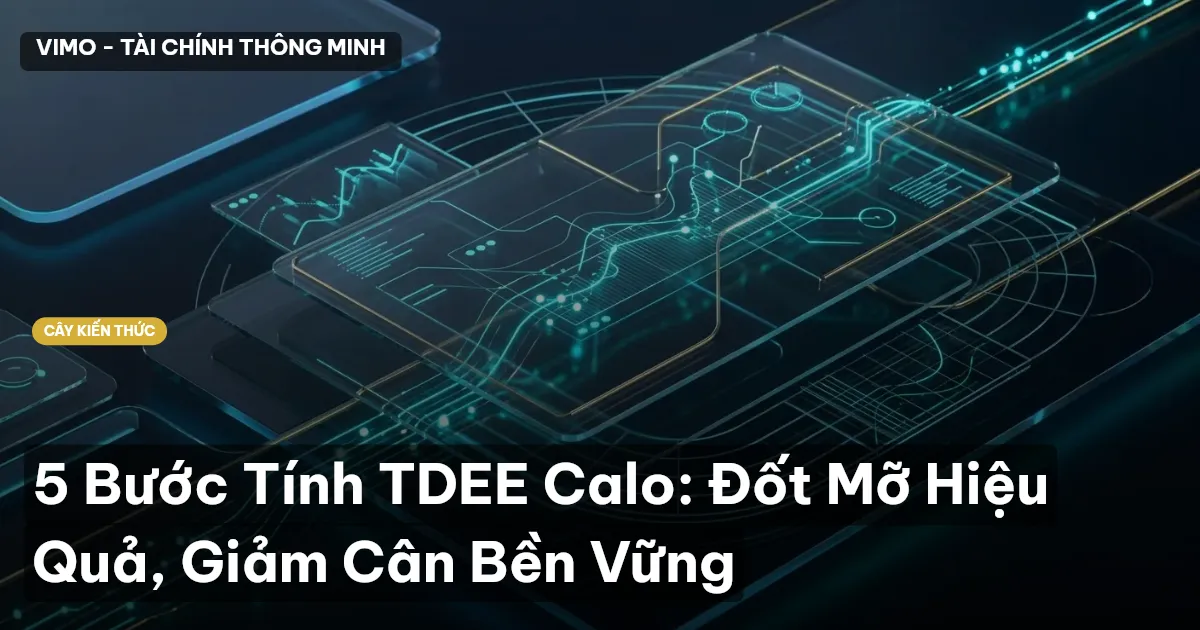 5 Bước Tính TDEE Calo: Đốt Mỡ Hiệu Quả, Giảm Cân Bền Vững