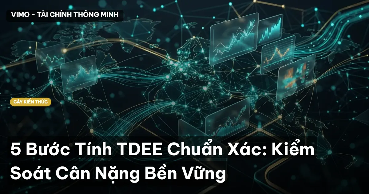 5 Bước Tính TDEE Chuẩn Xác: Kiểm Soát Cân Nặng Bền Vững