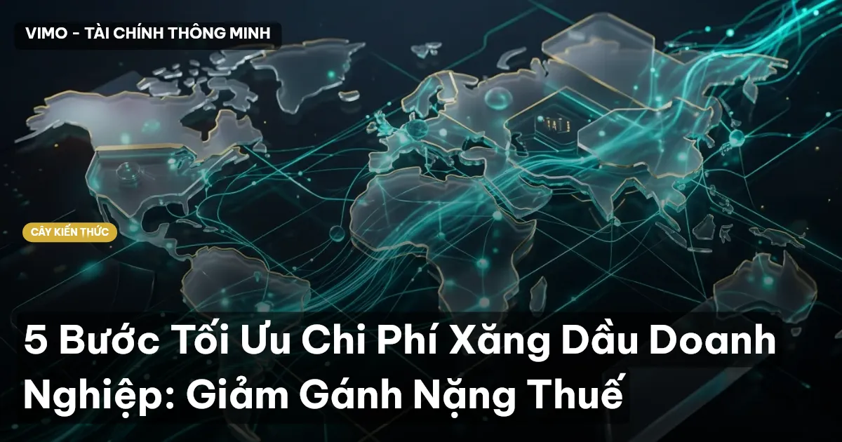5 Bước Tối Ưu Chi Phí Xăng Dầu Doanh Nghiệp: Giảm Gánh Nặng Thuế