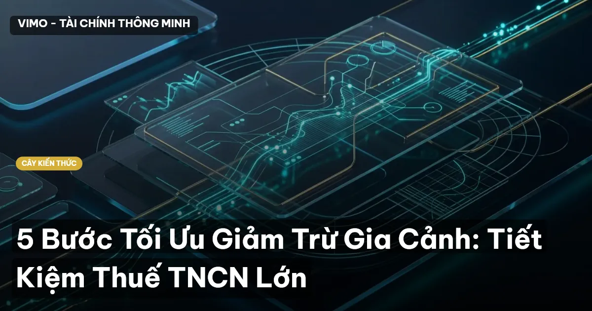 5 Bước Tối Ưu Giảm Trừ Gia Cảnh: Tiết Kiệm Thuế TNCN Lớn