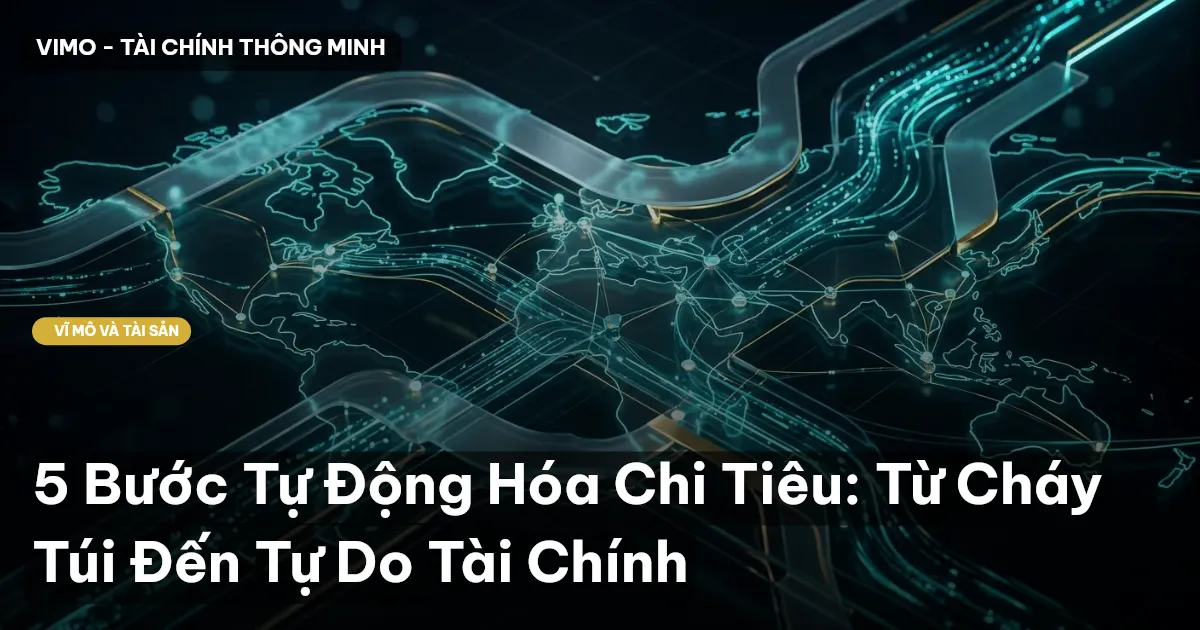 5 Bước Tự Động Hóa Chi Tiêu: Từ Cháy Túi Đến Tự Do Tài Chính