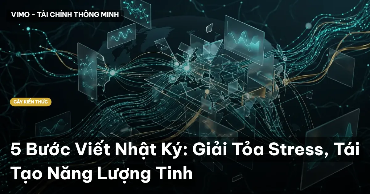 5 Bước Viết Nhật Ký: Giải Tỏa Stress, Tái Tạo Năng Lượng Tinh