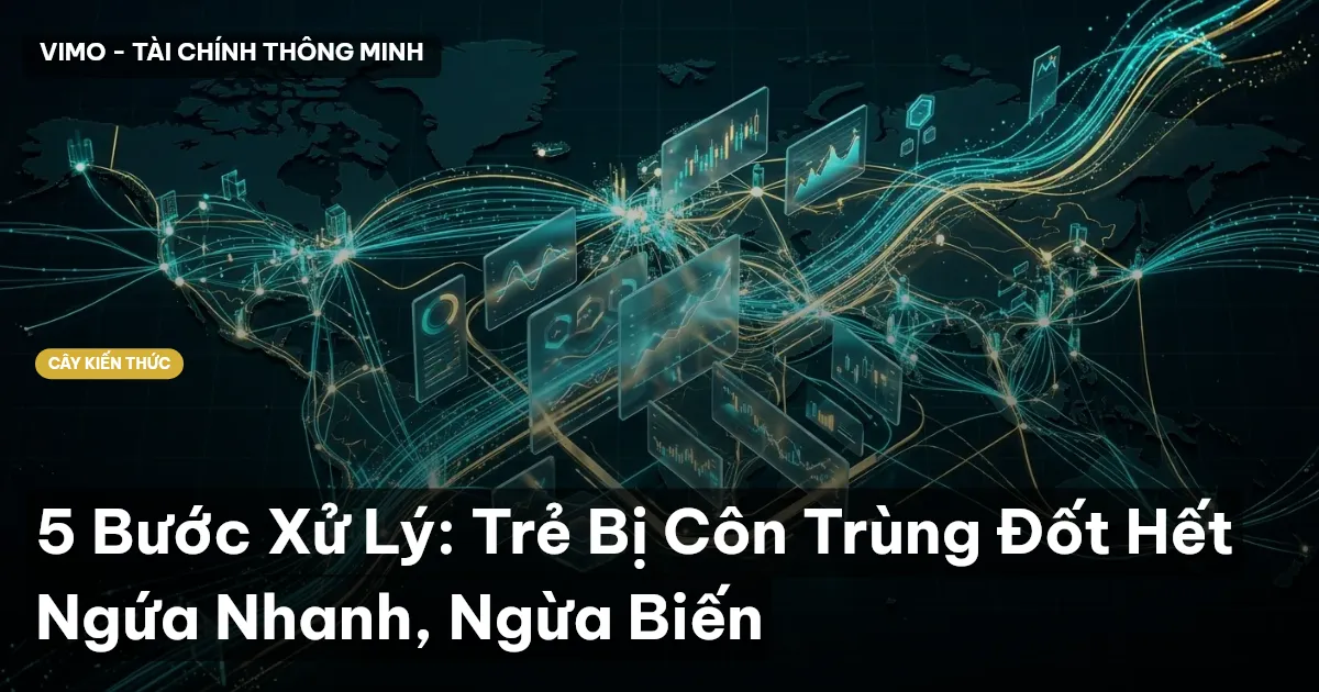 5 Bước Xử Lý: Trẻ Bị Côn Trùng Đốt Hết Ngứa Nhanh, Ngừa Biến