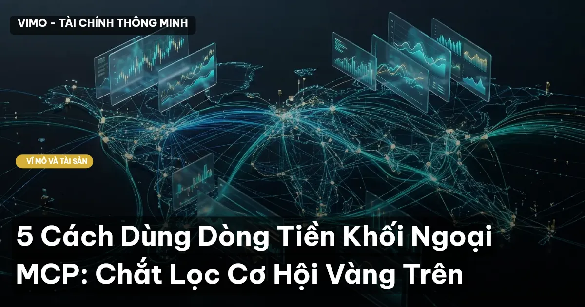 5 Cách Dùng Dòng Tiền Khối Ngoại MCP: Chắt Lọc Cơ Hội Vàng Trên