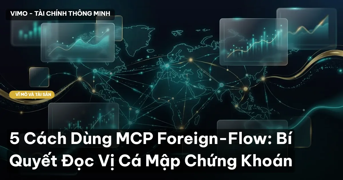 5 Cách Dùng MCP Foreign-Flow: Bí Quyết Đọc Vị Cá Mập Chứng Khoán