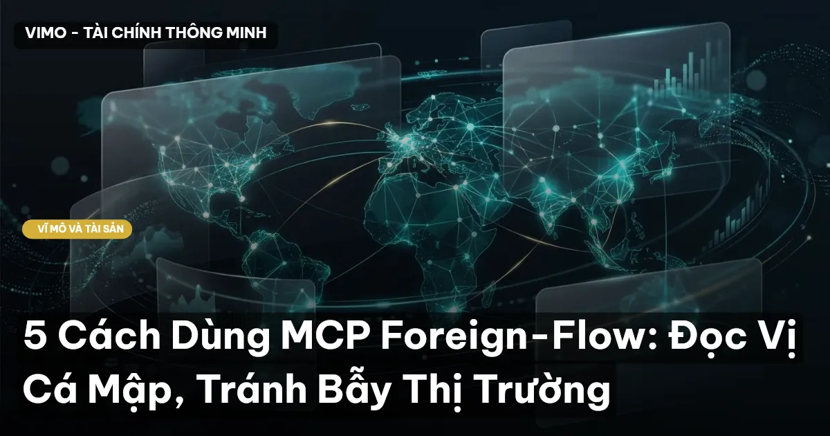 5 Cách Dùng MCP Foreign-Flow: Đọc Vị Cá Mập, Tránh Bẫy Thị Trường