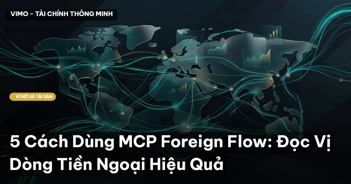 5 Cách Dùng MCP Foreign Flow: Đọc Vị Dòng Tiền Ngoại Hiệu Quả