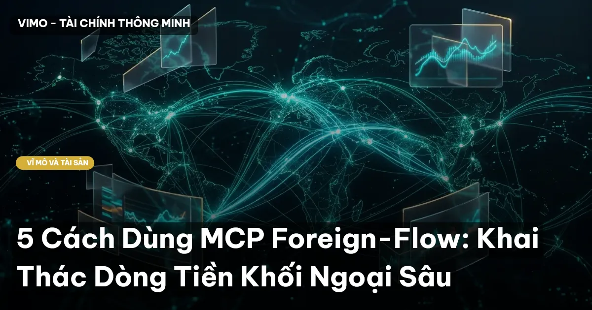 5 Cách Dùng MCP Foreign-Flow: Khai Thác Dòng Tiền Khối Ngoại Sâu