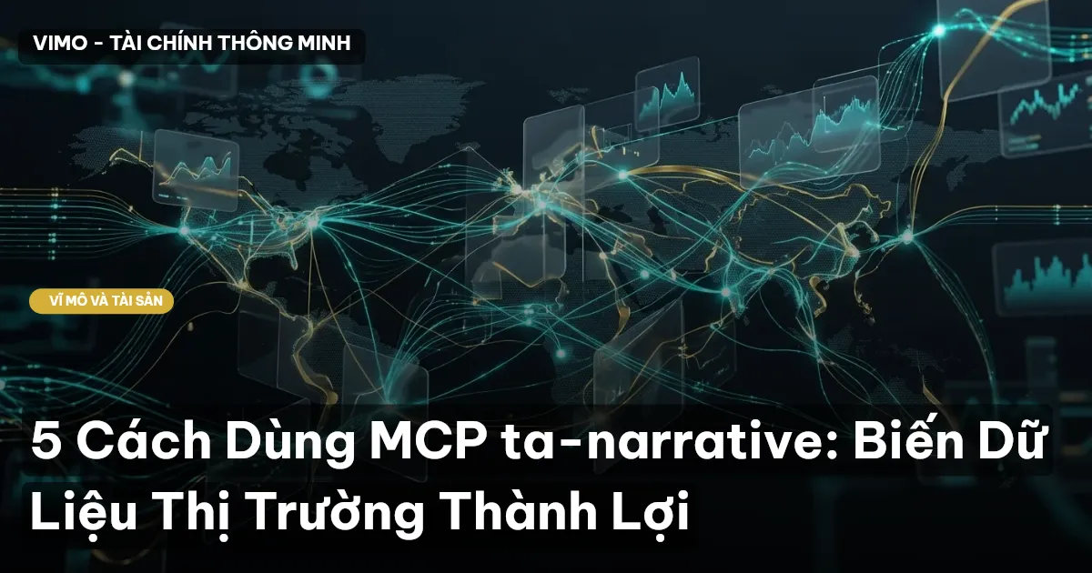 5 Cách Dùng MCP ta-narrative: Biến Dữ Liệu Thị Trường Thành Lợi